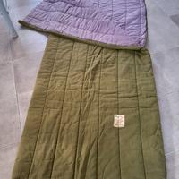 Sacco a pelo imbottito bicolore