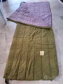 Sacco a pelo imbottito bicolore