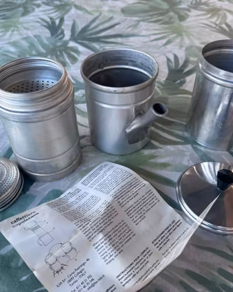 Caffettiera napoletana arredamento vintage
