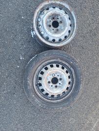 cerchi ferro fiat panda 