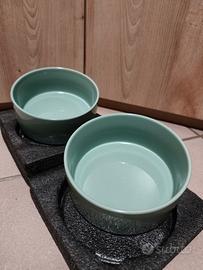 set ciotole per cani o gatti