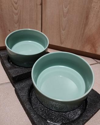 set ciotole per cani o gatti