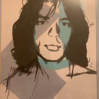 Litografia Andy Warhol - Mick JAGGER