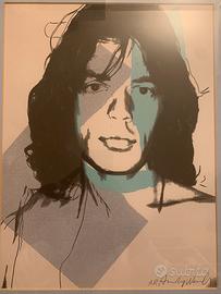 Litografia Andy Warhol - Mick JAGGER
