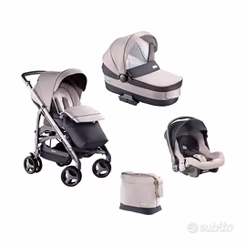 Trio Inglesina Zippy Beige Completo 3 in 1 Ovetto