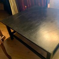 Tavolo da salotto in legno nero Ikea