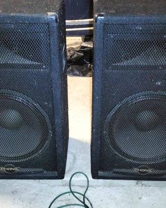 Coppia Casse passive Phonic se 715 350w