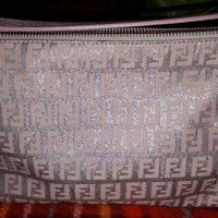 Pochette Fendi tessuto lurex
