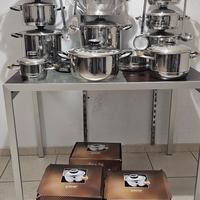 Batteria Nuova pentole Zepter e Art House 