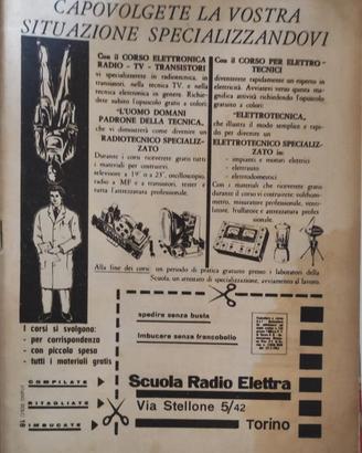 8 Riviste Epoca Sistema A Pratico 1950/60