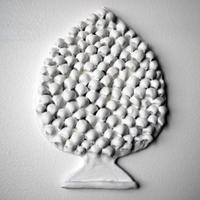 PIGNA DA APPENDERE 24X18X3 CM - CERAMICA SICILIANA