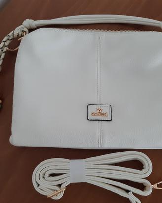 Borsa bianca Coveri Nuova