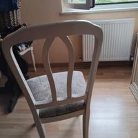 Set di sedie in stile classico vintage imbottite