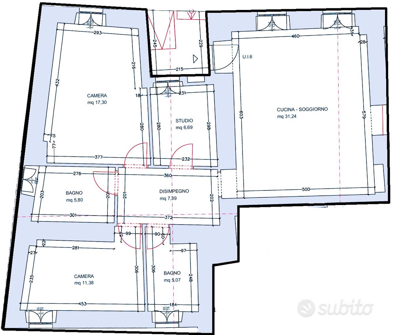 Appartamento – Montelupone, Contrada Palombarone, Monte Tasso - Vista 2