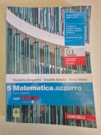 matematica azzurro Vol 5 ISBN 9788808451880