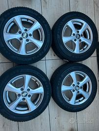 Cerchi in lega oz msw 15” x golf V+pneum. Inv.