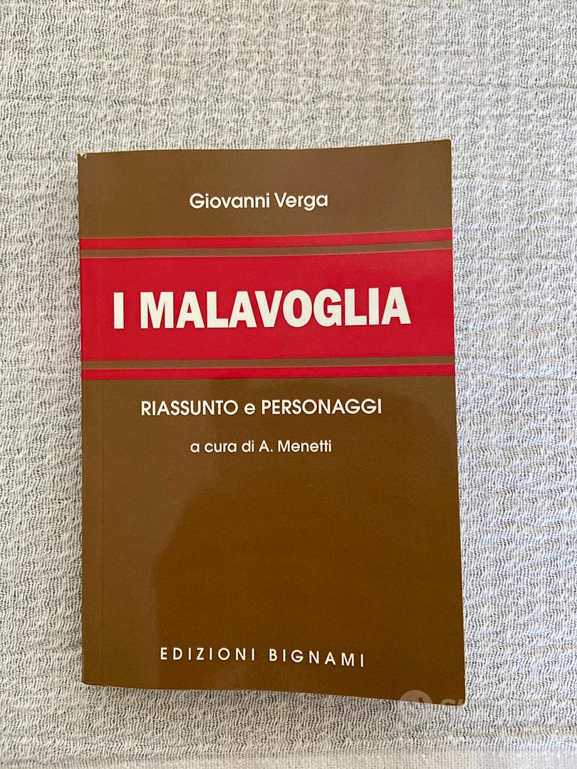 Libro riassuntivo “I Malavoglia” di Giovanni Verga - Libri e Riviste In  vendita a Pavia