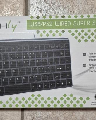Tastiera Techly Super Slim USB Nuova Sigillata

