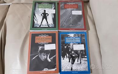 Lotto 4 film per ragazzi libro allegato