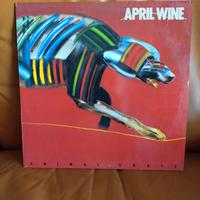 due vinili LP degli April Wine