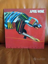 due vinili LP degli April Wine