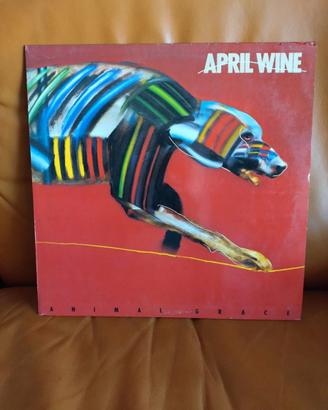 due vinili LP degli April Wine
