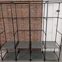 Armadio guardaroba leggero a vista