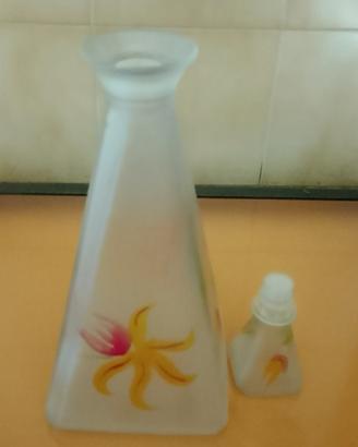 bottiglia vintage piramidale opaca 