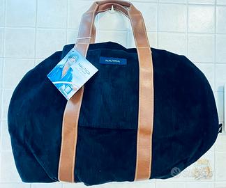 Borsone NAUTICA Velluto - NUOVO con cartellino