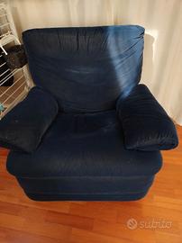 poltrona divani & divani blu