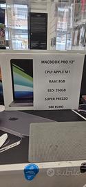 MacBook pro 13 M1 8/256GB usato garanzia 