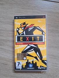 EXIT PER PLAYSTATION PORTABLE PSP COMPLETO PAL ITA