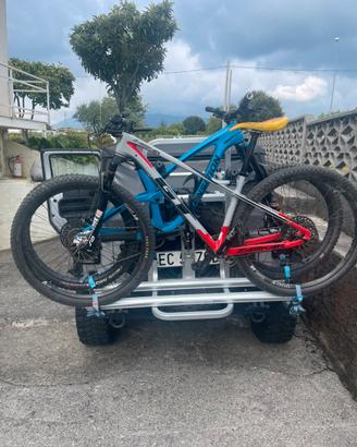 Porta bici da ruota di scorta ( offroad )