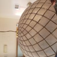 Lampadario in madreperla 60 cm