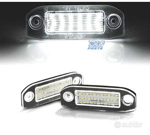 LUCI TARGA A LED PER VOLVO C30, S40, S60, S80, V70