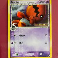 Carta Pokémon Trapinch δ Delta Species 68 Stamped