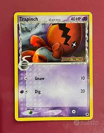 Carta Pokémon Trapinch δ Delta Species 68 Stamped