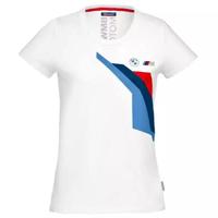 T-shirt Motorsport da donna bianca