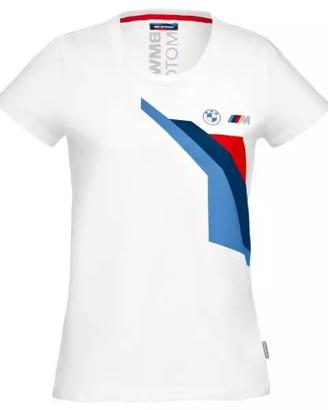 T-shirt Motorsport da donna bianca