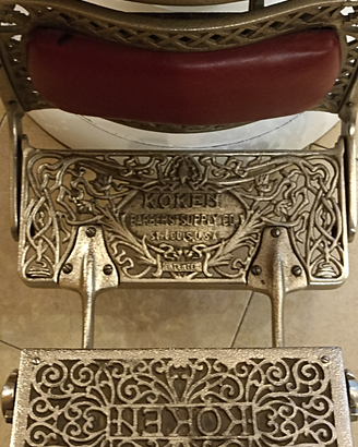 Poltrona da barbiere koken