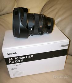 Sigma 24-70 mm f/2.8 DG DN Art II x Sony