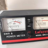 Misuratore Rosmetro Wattmetro Lafayette MRC-2 CB