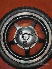 Coppia Cerchi Yamaha Aerox 13 Neri