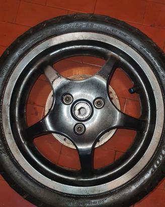 Coppia Cerchi Yamaha Aerox 13 Neri