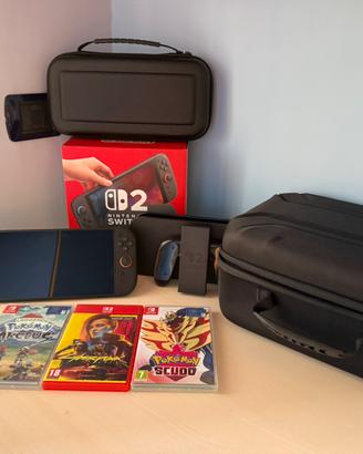Nintendo Switch 2 - Pari al nuovo + 3 giochi top