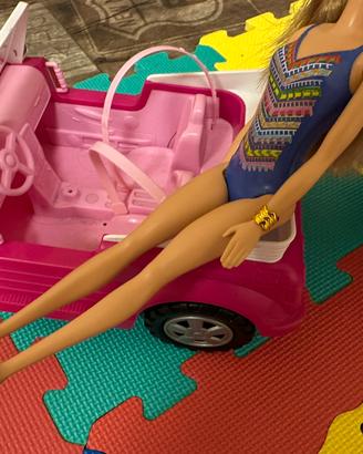 Auto barca più Barbie