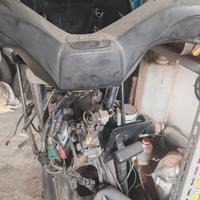 telaio con documenti e targa kimko exiting 500