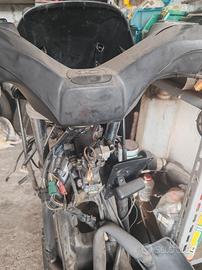 telaio con documenti e targa kimko exiting 500