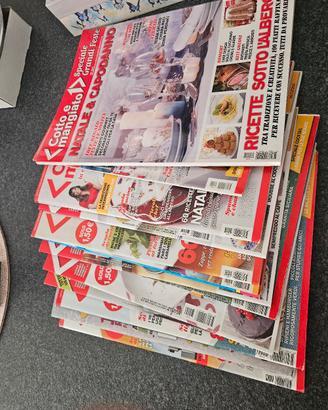 riviste cucina vario genere