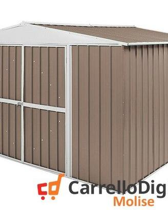 Box in Acciaio da giardino 360x345cm tortora